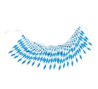 Banderole Fanion - Guirlande De 20 Fanions | Décorations Thème Oktoberfest pour Intérieur Extérieur Porte Fête