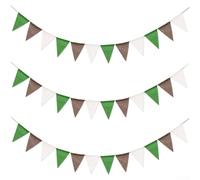 Banderole Fanions Triangle Tissu Résistant UV Extérieur(C)