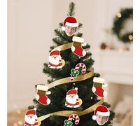 Banderole Noel Personnalisée avec Votre Image, Quantité de Marque en Option, Bannière et Décoration de Noël Uniques