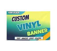 Banderole PersonnaliséE,Bannières d'anniversaire personnalisées,Banderole PersonnaliséE Avec Texte/Photo/Design/Logo, convient Pour Les Anniversaires, Les Remises de DiplôMes, Les Festivals, Les FêTes