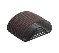 Bandes abrasives 1/2x18 pouces, 60 pièces, matériau en oxyde d'aluminium for 3037 et 6307