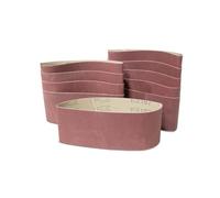Bandes abrasives, 10 pièces, 533 x 75 mm, Kx167, for rectifieuses, polissage des métaux(100)