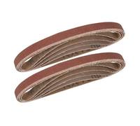 bandes abrasives (10) pour limes 10x330 grains assortis -