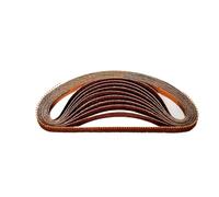 Bandes abrasives, 20 pièces bande abrasive 9x533mm oxyde d'aluminium grain 40-1000 for ponceuse à bande pneumatique(20pcs 800 Grit)