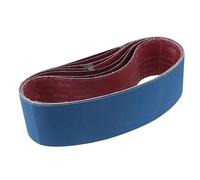 Bandes abrasives 5 pièces 100x915mm bande Abrasive 80-1000 grains Zirconium corindon papier abrasif for outil bois métal doux polissage pour Polissage(180)