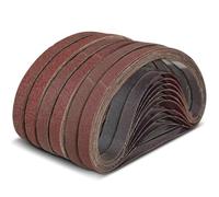 Bandes abrasives, 50 disques abrasifs en oxyde d'aluminium, grains 40/320/800, 457 x 13 mm(150)