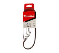 Bandes abrasives 6x533 mm rouge pour bois et métal Grain 60 (5 pcs) - MAKITA P-43197