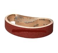 Bandes abrasives, Bande abrasive 10 pièces 50x686mm grain 40-1000 for ponceuse outils rotatifs électriques(10pcs 80 Grit)