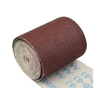 Bandes abrasives de ponçage, Bande abrasive 80-600 grain papier de verre rouleau 100mm X 5m tissu abrasif for le polissage du bois et métal(180Grit)