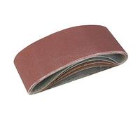 BANDES ABRASIVES DE PONCEUSES PONCAGE 75 x 457 MM 5 ASSORTIES