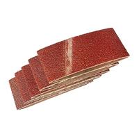 Bandes abrasives de qualité supérieure, 10 pièces, 260 x 60 mm, en oxyde d'aluminium, grain 40-1000, papier de verre for le polissage du bois et du métal.(10PCS 80 Grit)