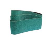 Bandes abrasives, Lot de 3 meules abrasives M990 de 45,7 x 7,6 cm, for le polissage du bois et des métaux tendres, meulage des métaux durs de 45,7 x 7,6 cm(Za P80)