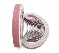 Bandes abrasives, lot de 5 bandes abrasives, 330 x 30 mm, grain 40-1000, for ponceuse à bande, métal tendre, papier de verre (grain 80).