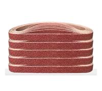 Bandes abrasives, Lot de 50 bandes abrasives 10 x 330 mm for ponceuse à bande, outils abrasifs, polissage du bois et des métaux tendres(400 Grit)
