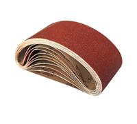 Bandes abrasives paquet de 10 4x24 pouces oxyde d'aluminium rouge grain P40-P1000(10PCS 1000 Grit)