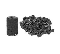 Bandes abrasives pour manucure, surface lisse de remplacement pour ponceuses à ongles 100 pièces 180 grains pour perceuse à ongles(HQ-14 noir 240#)