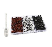 Bandes abrasives pour perceuse 80 120 180 240 grains colorés épais et fins pour mandrin de manucure