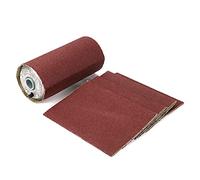 Bandes abrasives pour ponceuse Lot de 5 bandes abrasives de polissage for ponceuse à tambour 3x9 pouces, rouge foncé, grain 60-180(150)