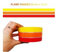 Bandes Adhésives - 4r Quattroerre.It - Ligne De Flottaison - Rouge - 50 Mm X 10 M - Résistantes Aux Intempéries