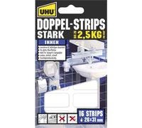 Bandes adhésives double-face UHU® UHU 45380 blanc (L x l) 31 mm x 26 mm 16 pc(s)