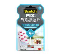 Bandes Adhésives Transparentes Double Face 25x75mm
