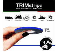 Bandes Adhésives - Trim Stripes - Bleu - 3 mm x 10 mt - Thermoformable - Résistant aux intempéries