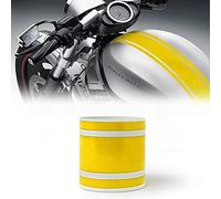 Bandes Adhésives Triples de Course pour Motos, Jaune, 80 mm x 2 mt