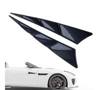 Bandes anti-collision de voiture, autocollant de protection de pare-chocs | 2 protections de bord de porte de voiture Shark Gill,Protecteur anti-frottement de protections de bord de porte en PVC pour