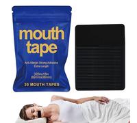 Bandes anti-ronflement | Bandes de sommeil,30 bandes de ronflement douces pour la bouche, empêchent les ronflements forts, respirent la bouche et dorment mieux