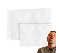 Bandes Anti-ronflement En Forme De X - Patch Respiratoire Buccal | Bande Buccale En Forme De X Pour, Dispositifs Anti-ronflement, Bandes De Sommeil, Bande Buccale 120 Pièces, Bande Buccale Douc