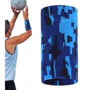 Bandes anti-transpiration pour poignets,Bracelets de sport camouflage en plusieurs couleurs | Attelle de protection du poignet pour les sports d'été, accessoires de sport pour sangle de compression du