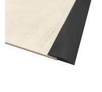 Bandes Autocollantes En PVC Haute Et Basse Pente, Imperméable, Robuste, Bande D'étanchéité For Tapis De 1 Mètre, Noire.(Black)
