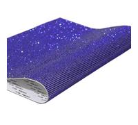Bandes autocollantes en strass cristal, Ruban Strass Cristal Auto-Adhésif 1 Yard Multicolore 0,4-3 cm(Blue,2rows(0.4cm))