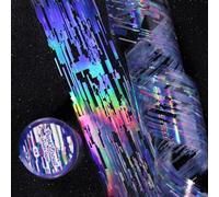 Bandes autocollantes thème Punk transparent, pour décoration de carnet de notes, fournitures artisanales durables, matériaux en PET, autocollant pour Journal