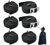 Bandes Auvent De Camping-car - Ruban De Fixation Pour | Casse-cassement Stable Pour Caravanes Et Camping-car | Porte-auvent De Protection Du Vent | Bande De Fusibles Sturmo Pour Auvent Avec Cro