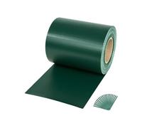 Bandes brise-vue PVC pour clôtures à barreaux simples et doubles vert