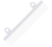 Bandes carnet à coller,marge Dispositif autocollant,Transparent,10, 100 ou Lot de 500 , 122 x 25 mm,PVC,Adhésif puissant,haute résistance,perforées pour dans des dossiers, chemises, rapide heftern/