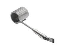 Bandes Chauffantes À Spirale For Canaux Chauds Électriques De 20 Mm Avec Thermocouple K, Section Transversale 3x3(450W 20x30mm(IDxL))