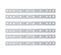 Bandes d ' espacement de ramassage perforées, Eight string pad 52B | Six entretoises individuelles, formes de fer allongées, composants pour l ' installation ou le remplacement des