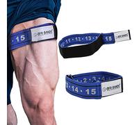 Bandes d’occlusion pour entraînement par BFR Bands, RIGID EDITION, bandes de restriction du flux sanguin offrant une croissance musculaire rapide sans levage de poids lourds, solide sangle réglable et doublure confortable