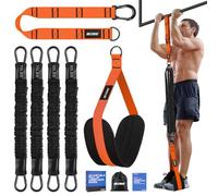 Bandes d'aide à la traction de 117,9 kg, bandes de résistance lourdes pour tractions avec repose-pieds, bandes de barre de traction, bandes d'assistance, équipement d'entraînement de force, hauteur