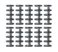 Bandes de à anneaux, anneau de | Peignes multicolores fendus fil de liaison - Fournitures de papeterie, bande de fil de liaison, anneau de à 5 trous pour carnet photo