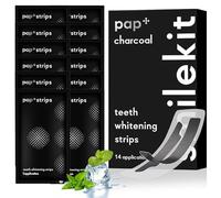 Bandes de blanchiment des dents 28 applications, whitening strips,bandes de blanchiment des dents au charbon de bambou, décontamination en profondeur