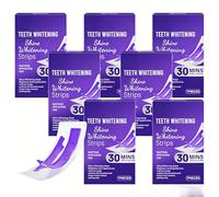 bandes de blanchiment des dents violettes pour correction de la couleur, application sèche et humide, neutralisation instantanée de la couleur, protège l'émail des dents,Blanchimen