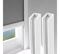 Bandes de blocage de la lumière pour stores occultants en forme de U, rail latéral, parfaites pour les cinémas maison, les crèches et un contrôle maximal de la lumière