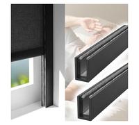 Bandes de blocage de lumière personnalisables pour crèches et bureaux - Bloque la lumière latérale pour fenêtre latérale - Pour travailleurs de nuit - Facile à installer avec kits de vis (137,2 cm)