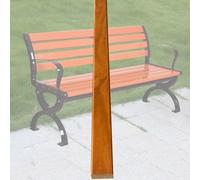 Bandes de bois de rechange pour banc de jardin, accessoires de banc de terrasse en fonte durable, idéales pour la réparation et l'entretien des sièges extérieurs
