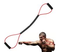 Bandes de boxe - Corde de traction pour équipement de boxe | Corde de tir d'entraînement d'agilité avec poignées confortables, équipement d'entraînement de bras pour Shadow Boxing