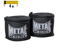 Metal Boxe Bande d'entraînement Noir 4 m