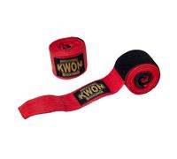 Bandes de boxe non-élastique Kwon Professional Boxing Rouge 350 cm